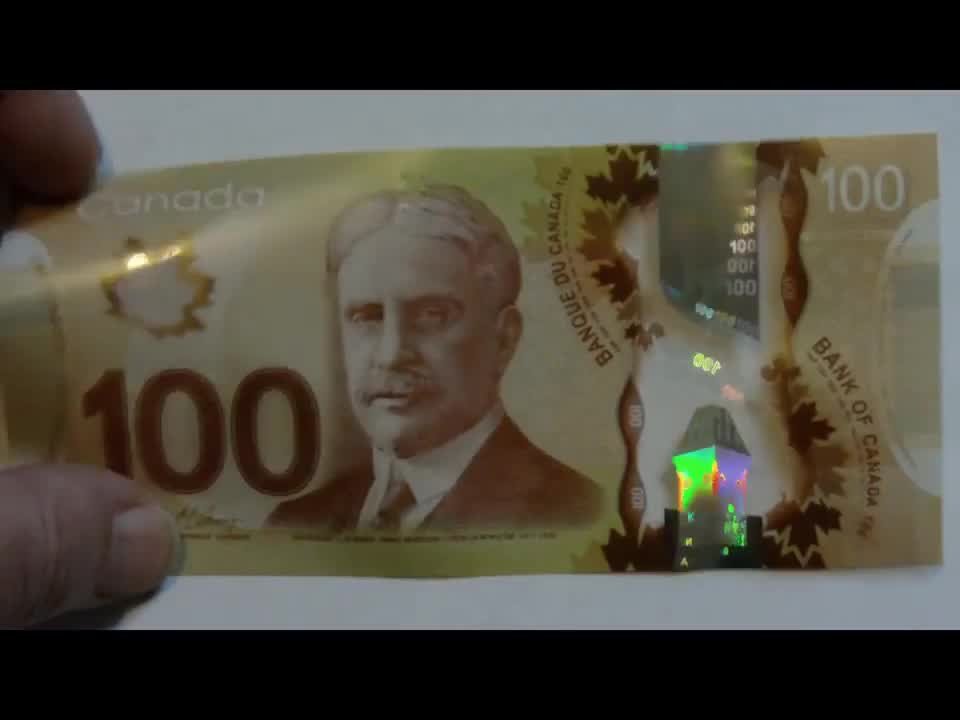 CAD $100 Bills