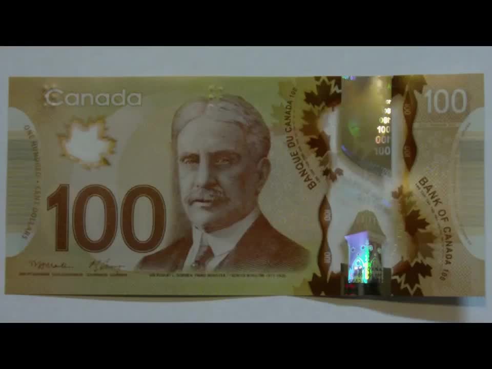 CAD $100 Bills